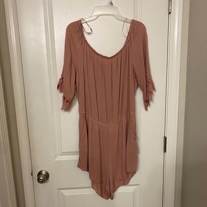 Off the shoulder romper